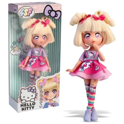 Лялька Hello Kitty 4SF Manga Dolls Цукерка-єдиноріг 19,5 см - Фото 1 Лялька Hello Kitty 4SF Manga Dolls Цукерка-єдиноріг 19,5 см - зображення 1