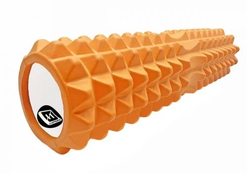 Масажний ролик EasyFit Grid Roller v.2.2 45 см помаранчевий - Фото 2 Масажний ролик EasyFit Grid Roller v.2.2 45 см помаранчевий - зображення 2