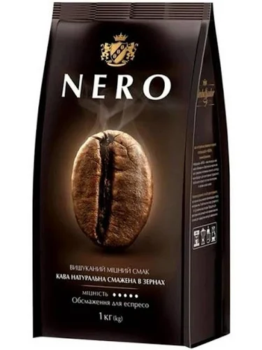 Кофе в зернах Ambassador Nero 1 кг - изображение 4