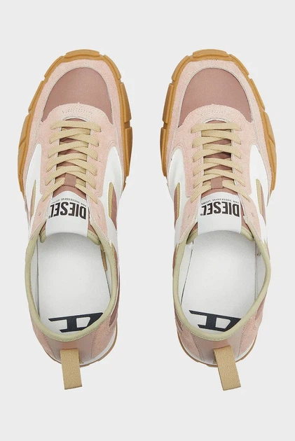 Жіночі рожеві замшеві кросівки PAGODHA / S-PAGODHA LOW W SNEAKERS Diesel 40 Y03687 P8404 - Фото 4 Жіночі рожеві замшеві кросівки PAGODHA / S-PAGODHA LOW W SNEAKERS Diesel 40 Y03687 P8404 - зображення 4
