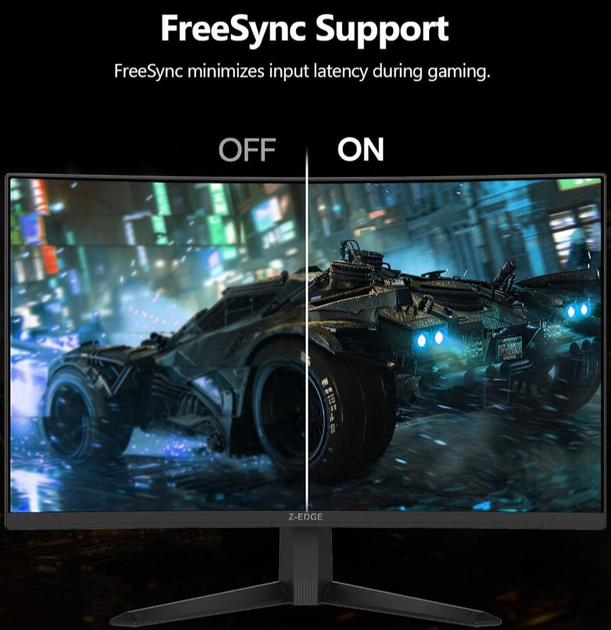 Монитор 27" Z-Edge UG27S Full HD VA 300 Гц (102420366) - Фото 4 Монитор 27" Z-Edge UG27S Full HD VA 300 Гц (102420366) - изображение 4