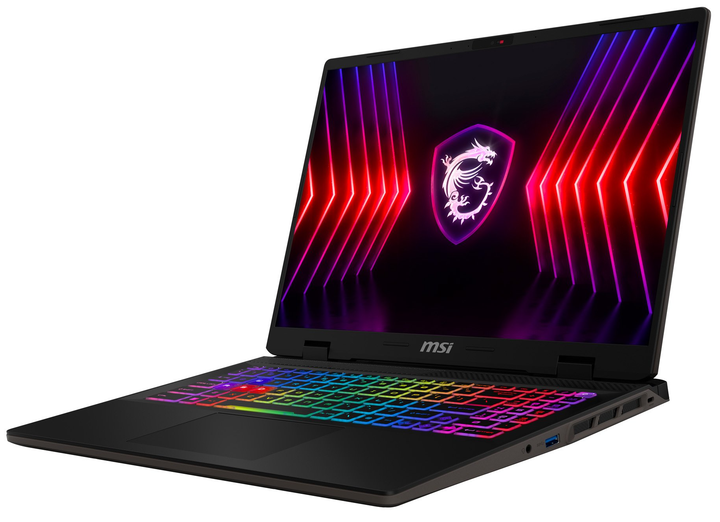 Ноутбук 16" MSI Sword 16 HX (B14VGKG-1035FR) Gaming Intel Core i7-14650HX RAM 16GB SSD 1TB GeForce RTX 4070 Windows 11 (UKR) (102403040) - Уценка - Фото 4 Ноутбук 16" MSI Sword 16 HX (B14VGKG-1035FR) Gaming Intel Core i7-14650HX RAM 16GB SSD 1TB GeForce RTX 4070 Windows 11 (UKR) (102403040) - Уценка - изображение 4