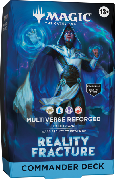 Zestaw kart Wizards of the Coast Magic the Gathering: Pęknięcie rzeczywistości - Talia Commander – Odrodzone Multiwersum 4 szt. (00195166337272) - obraz 2