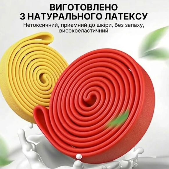 Гума для підтягування WCG W-4090O PowerStrip тренування і фітнес Level 3 28мм 27-45кг помаранчовий - Фото 4 Гума для підтягування WCG W-4090O PowerStrip тренування і фітнес Level 3 28мм 27-45кг помаранчовий - зображення 4