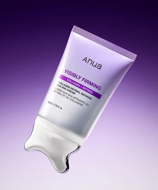 Антивозрастной крем массажер Anua Collagen Retinol Refining Gua Sha Cream 80 мл - изображение 2