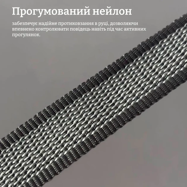Длинный поводок для собак с металлическим карабином и прорезиненым нейлоном, 3 метра ширина 2,5 см. - Фото 3 Длинный поводок для собак с металлическим карабином и прорезиненым нейлоном, 3 метра ширина 2,5 см. - изображение 3