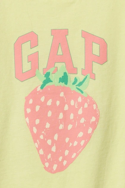 Комплект: футболка та шорти Gap 86-92(см) Жовтий (158353) - зображення 2
