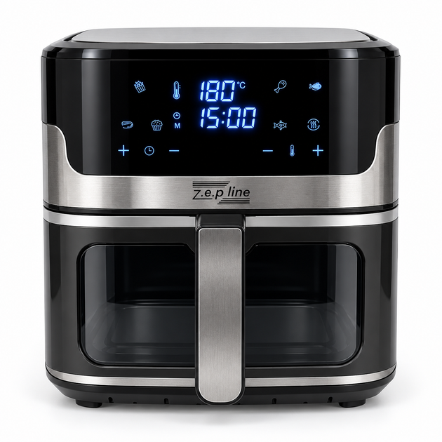 Аэрогриль Zepline ZP-109A 12 л 4200 Вт мультипечь с силиконовой формой - изображение 3