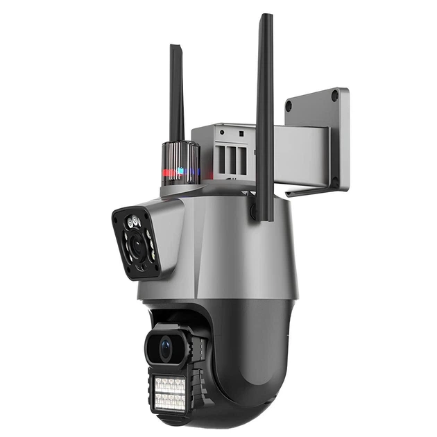 Уличная IP камера (2×4MP) WiFi, от сети, P11-QQ6 - изображение 5