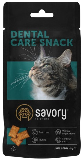 Chrupiące przysmaki Savory Snack poduszeczki dla kotów, nagradzające, zdrowie zębów 60 g (31478) (4820232631478) - Zdjęcie 1 Chrupiące przysmaki Savory Snack poduszeczki dla kotów, nagradzające, zdrowie zębów 60 g (31478) (4820232631478) - obraz 1