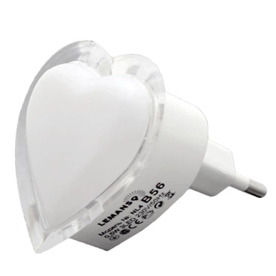 Нічник Lemanso Серце червоний 3 LED / NL4 - изображение 3