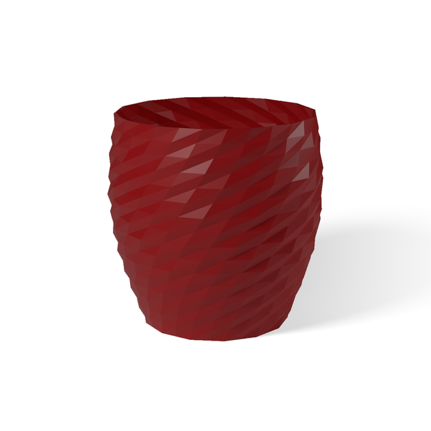 Абажур ажурный Low Poly для потолочного светильника E27 MW2003481 Красный - изображение 3