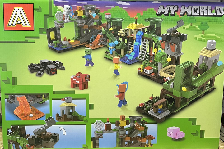 Конструктор лего My WORLD 410 деталей, пластик, для дітей від 6 років - Фото 2 Конструктор лего My WORLD 410 деталей, пластик, для дітей від 6 років - зображення 2