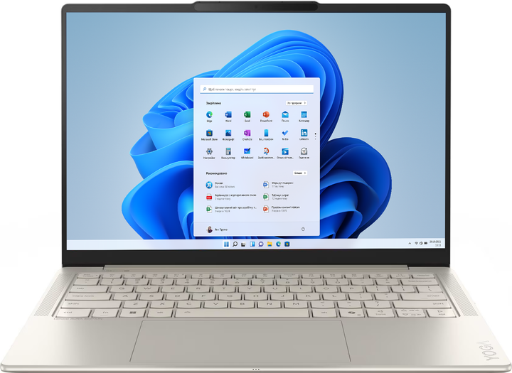 Ноутбук Lenovo Yoga Slim 7 14ILL10 (83JX00G0PB) Seashell - Фото 1 Ноутбук Lenovo Yoga Slim 7 14ILL10 (83JX00G0PB) Seashell - изображение 1