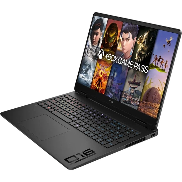 Ноутбук HP HyperX OMEN 16-ap1023dx Shadow Black 15.3" IPS 2560x1600 180 Гц / Intel Core i7-14650HX / NVIDIA GeForce RTX 5060 8 ГБ / RAM 16 ГБ / DDR5 / SSD 1 ТБ / Windows 11 Home / 2.21 кг (D60NFUA) - изображение 3