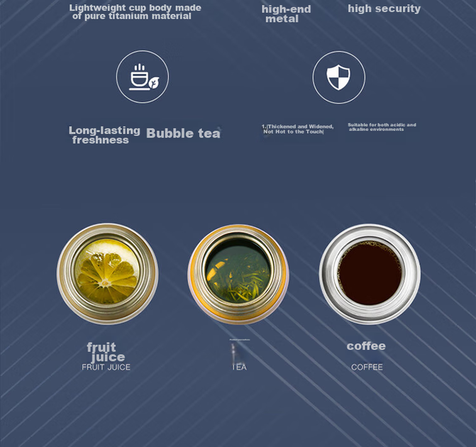 Термокружка THERMOS, титан, 500 мл, магнітна застібка, пляшка для води, модель TCTL GY - зображення 6