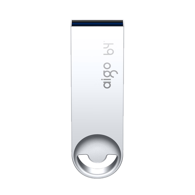 Флеш-накопичувач Aigo 16 ГБ USB 2.0, U212 сріблястого кольору, металевий, серія Smile Office - Фото 4 Флеш-накопичувач Aigo 16 ГБ USB 2.0, U212 сріблястого кольору, металевий, серія Smile Office - зображення 4