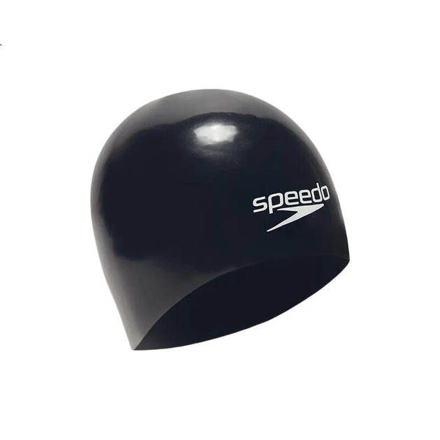 Шапочка для плавання Speedo Competitive, 3D Intelligent Fit, професійна тренувальна силіконова шапочка для плавання з акульої шкіри, водонепроникна, швидковисихаюча, чорно-біла, M - Фото 2 Шапочка для плавання Speedo Competitive, 3D Intelligent Fit, професійна тренувальна силіконова шапочка для плавання з акульої шкіри, водонепроникна, швидковисихаюча, чорно-біла, M - изображение 2