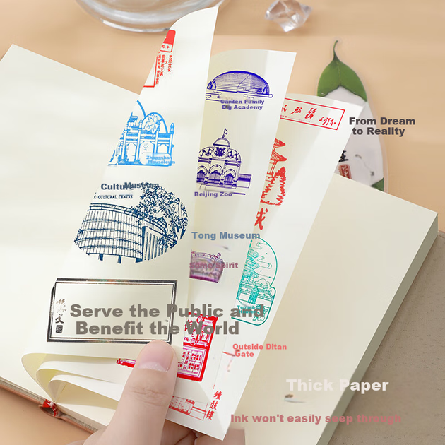 Блокнот для записей Faramon Travel Stamp Collection формата A5, альбом для марок в виде сумочки, альбом для музейных марок, памятный блокнот для путешествий, пустой блокнот для записей, журнал регистрации, книга посещений живописных мест, черный. - Фото 4 Блокнот для записей Faramon Travel Stamp Collection формата A5, альбом для марок в виде сумочки, альбом для музейных марок, памятный блокнот для путешествий, пустой блокнот для записей, журнал регистрации, книга посещений живописных мест, черный. - изображение 4