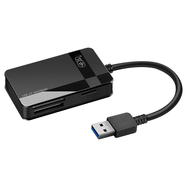 Chuanyu Багатоканальний кард-рідер USB 2.0 високошвидкісний підтримує SD/TF/CF/MS камеру комп'ютер дрон відеореєстратор монітор пам'яті карта пам'яті з одним зчитуванням кількох карт - изображение 4