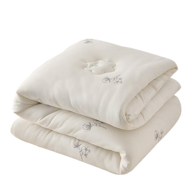 Ковдра Dohia Home Textiles, клас А, 100% бавовна Xinjiang, весняно-осіння, бавовняна ковдра на всі пори року, приблизно 5,8 джін (2,9 кг), 229*230 см - Фото 4 Ковдра Dohia Home Textiles, клас А, 100% бавовна Xinjiang, весняно-осіння, бавовняна ковдра на всі пори року, приблизно 5,8 джін (2,9 кг), 229*230 см - зображення 4