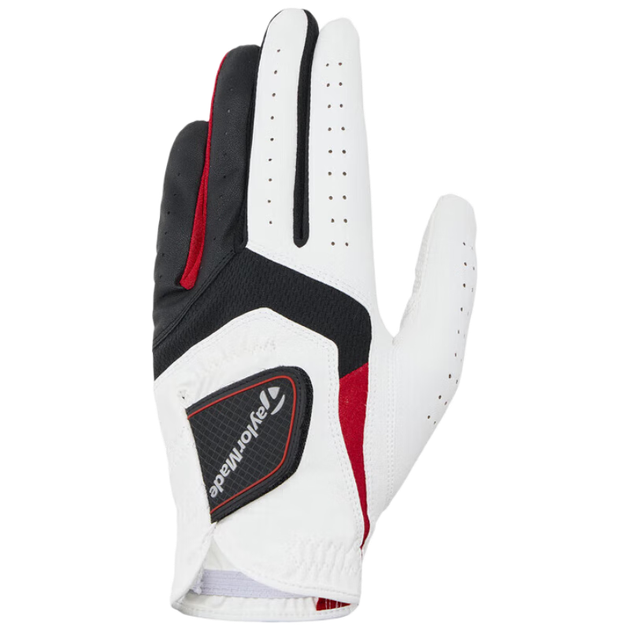 Чоловічі рукавички для гольфу Taylormade RBZ, протиковзкі, міцні, зручні, для лівої руки, одинарні, білі, розмір 25, 2025, нова модель - Фото 4 Чоловічі рукавички для гольфу Taylormade RBZ, протиковзкі, міцні, зручні, для лівої руки, одинарні, білі, розмір 25, 2025, нова модель - зображення 4