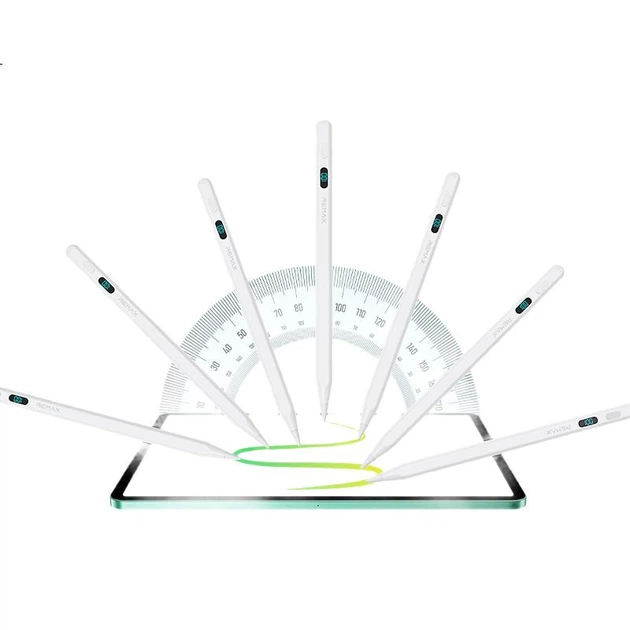 Стилус REMAX Digital Power Display, совместимый с емкостным сенсорным экраном Huawei M-Pencil 3-го поколения для планшетов MatePad 11.5s/Pro 12.2/Air 12/Mini/Edge. - изображение 3