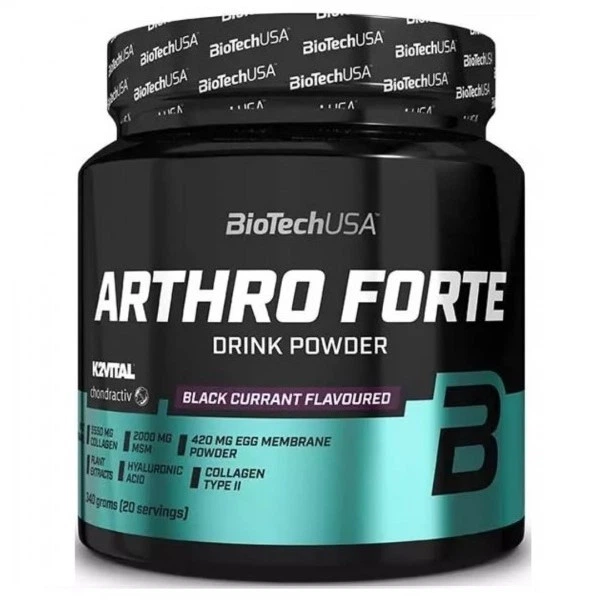 BioTech USA Arthro Forte Drink Powder (340 грамів) Смак Чорна смородина - Фото 1 BioTech USA Arthro Forte Drink Powder (340 грамів) Смак Чорна смородина - зображення 1