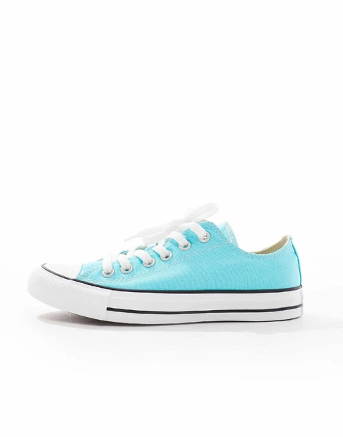 Кеди Converse Chuck Taylor All Star Ox Блакитний 37 A06566C - Фото 2 Кеди Converse Chuck Taylor All Star Ox Блакитний 37 A06566C - изображение 2