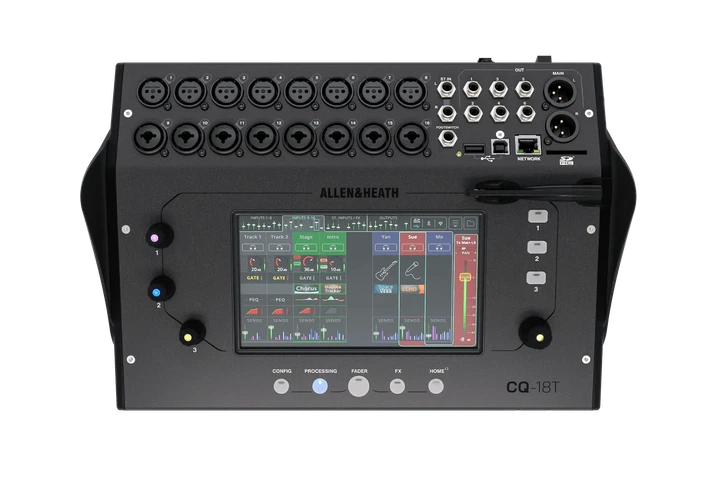 Цифровий мікшер Allen & Heath CQ-18T - Фото 2 Цифровий мікшер Allen & Heath CQ-18T - изображение 2