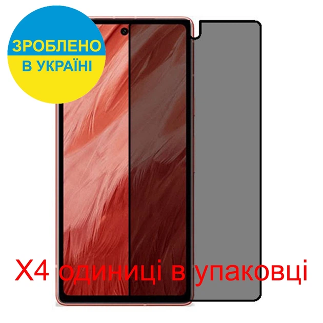 Защитная пленка Скрин Мобайл Google Pixel 7a приватной гидроджилевой силиконовый 4 шт - Фото 2 Защитная пленка Скрин Мобайл Google Pixel 7a приватной гидроджилевой силиконовый 4 шт - изображение 2