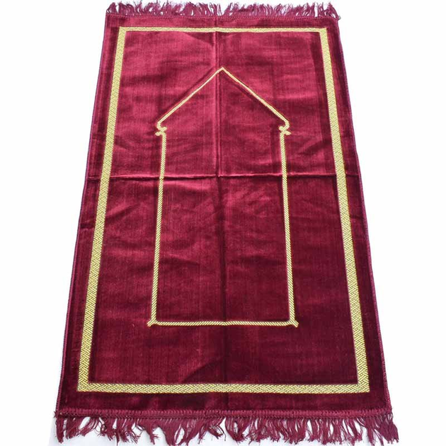 Коврик Для Молитвы Minimalism Sajda 67X110 Бордовый – фото, отзывы ...