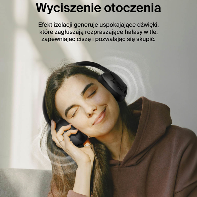 Słuchawki Belkin SoundForm Isolate Black (AUD008HQBK) - obraz 14