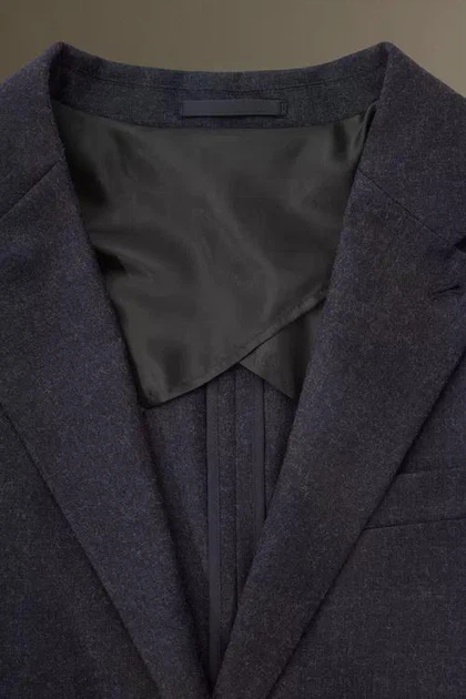 Блейзер чоловічий COS wool-flannel blazer 1185312001 Eur 50 Синій - зображення 10
