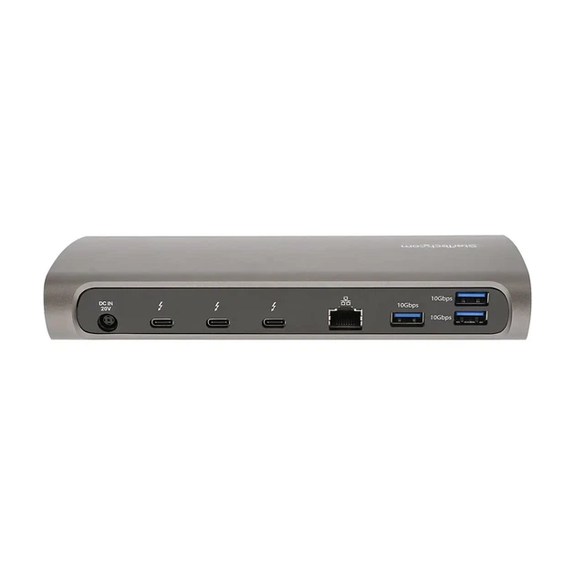 Док-станция StarTech Thunderbolt 4 Dock 96W PD (TB4CDOCKUE) Grey - изображение 2