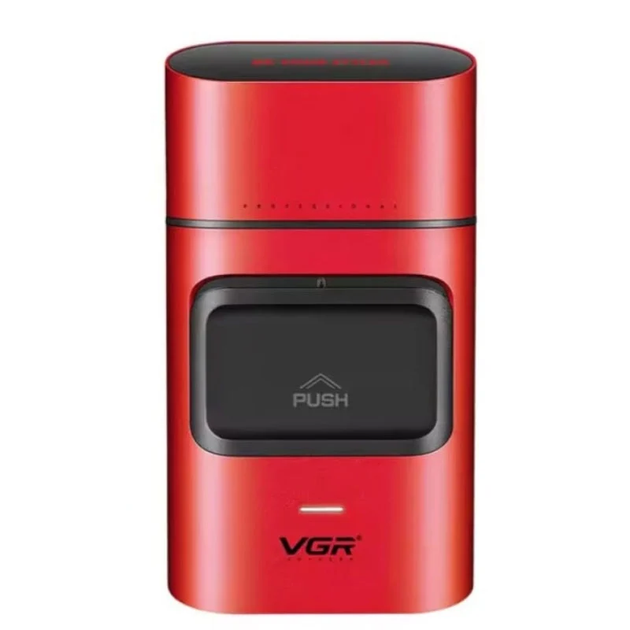 Електробритва-шейвер VGR V-307 акумуляторна з USB, 2000 мА·год, 9000 об./хв, металевий корпус - изображение 2