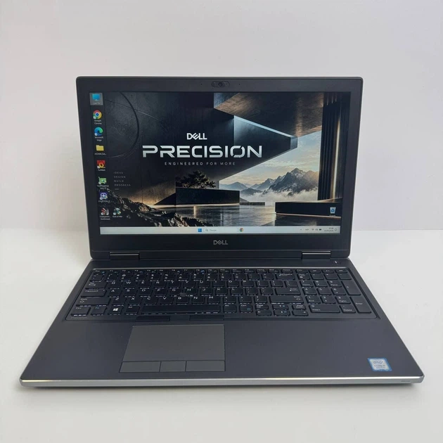 Мобильная рабочая станция Dell Precision 7540 / 15.6" (1920x1080) IPS / Intel Core i7-9850H (6 (12) ядер по 2.6 - 4.6 GHz) / 32 GB DDR4 / 512 GB SSD NVMe / nVidia Quadro RTX 3000, 6 GB GDDR6, 192-bit / WebCam б/у - изображение 2