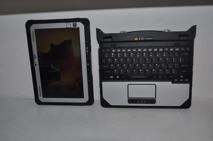 Защищенный нетбук-трансформер Panasonic Toughbook CF-20 MK2 / 10.1" (1920x1200) IPS Touch / Intel Core i5-7Y57 (2 (4) ядра по 1.2 - 3.3 GHz) / 16 GB DDR3 / 120 GB SSD / Intel HD Graphics 615 / WebCam 2 MP + 8 MP / Стилус / Windows 11 Pro б/у + Подарок - Фото 6 Защищенный нетбук-трансформер Panasonic Toughbook CF-20 MK2 / 10.1" (1920x1200) IPS Touch / Intel Core i5-7Y57 (2 (4) ядра по 1.2 - 3.3 GHz) / 16 GB DDR3 / 120 GB SSD / Intel HD Graphics 615 / WebCam 2 MP + 8 MP / Стилус / Windows 11 Pro б/у + Подарок - изображение 6