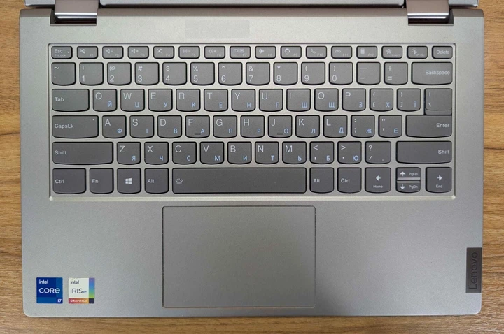 Ноутбук-трансформер Б-класс Lenovo ThinkBook 14s Yoga ITL / 14" (1920x1080) IPS Touch / Intel Core i7-1165G7 (4 (8) ядра по 2.8 - 4.7 GHz) / 16 GB DDR4 / 512 GB SSD / Intel Iris Xe Graphics / WebCam / Windows 11 б/у + Подарок Беспроводная мышь / USB - Фото 4 Ноутбук-трансформер Б-класс Lenovo ThinkBook 14s Yoga ITL / 14" (1920x1080) IPS Touch / Intel Core i7-1165G7 (4 (8) ядра по 2.8 - 4.7 GHz) / 16 GB DDR4 / 512 GB SSD / Intel Iris Xe Graphics / WebCam / Windows 11 б/у + Подарок Беспроводная мышь / USB - изображение 4