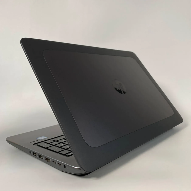 Мобильная рабочая станция Б-класс HP zBook 15 G4 / 15.6" (1920x1080) IPS / Intel Core i7-7700HQ (4 (8) ядра по 2.8 - 3.8 GHz) / 16 GB DDR4 / 256 GB SSD / nVidia Quadro M1200, 4 GB GDDR5, 256-bit / WebCam / Fingerprint б/у + Подарок Беспроводная мышь / USB - изображение 8
