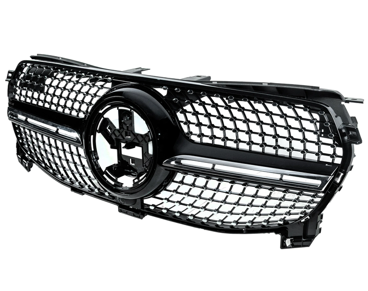 Передняя решетка радиатора Diamond Black для Base Mercedes GLE coupe C167 2019-2023 гг - изображение 3