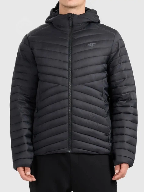 Куртка утеплена 4F DOWN JACKET M0935 XL Чорний 4FWAW26TDJAM0935-20S - Фото 1 Куртка утеплена 4F DOWN JACKET M0935 XL Чорний 4FWAW26TDJAM0935-20S - изображение 1
