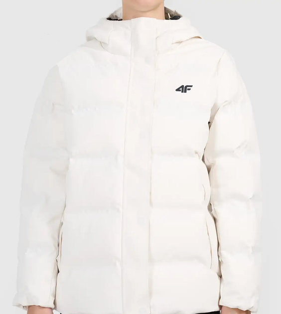 Куртка утеплена 4F DOWN JACKET F0927 L Білий 4FWAW26TDJAF0927-83S - Фото 1 Куртка утеплена 4F DOWN JACKET F0927 L Білий 4FWAW26TDJAF0927-83S - изображение 1
