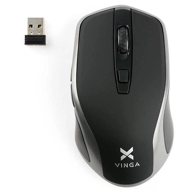 Мышка Vinga (MSW-909 Silent black-grey) - Фото 1 Мышка Vinga (MSW-909 Silent black-grey) - изображение 1
