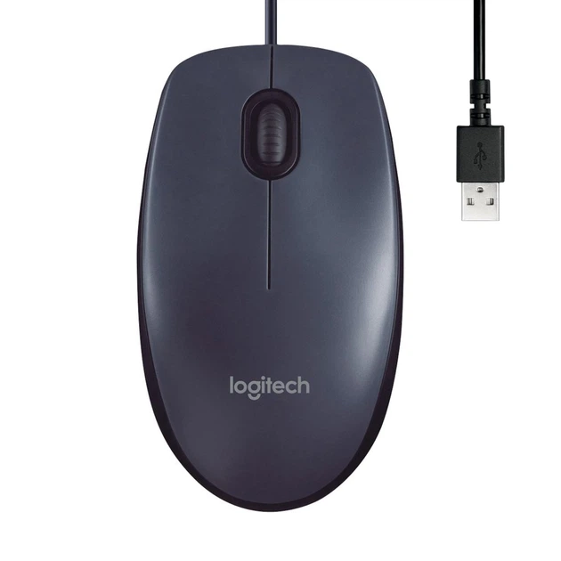 Мишка Logitech B100 Black (910-003357) - Фото 3 Мишка Logitech B100 Black (910-003357) - зображення 3