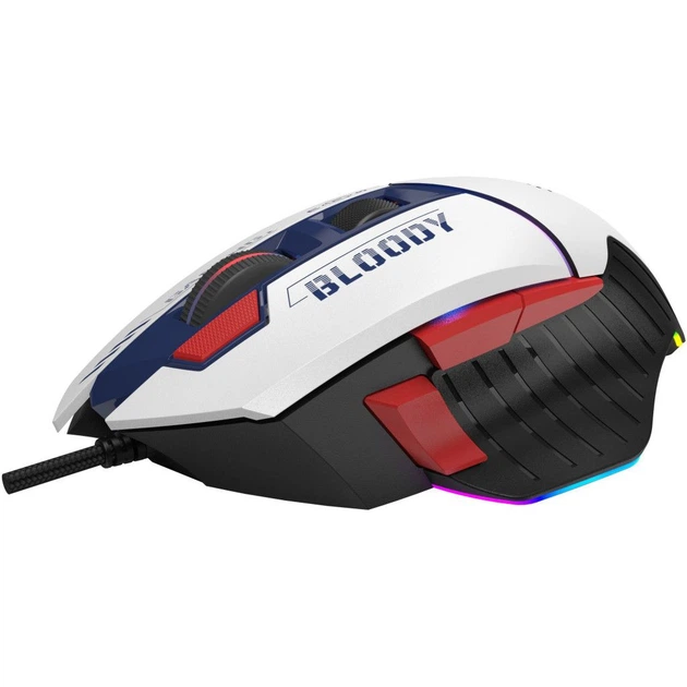Мишка A4Tech Bloody W95 Max RGB Activated USB Sports Navy (4711421985659) - Фото 6 Мишка A4Tech Bloody W95 Max RGB Activated USB Sports Navy (4711421985659) - зображення 6