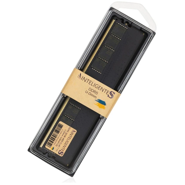 Модуль памяти для компьютера DDR5 32GB 4800 MHz INTELIGENTES (IU5AIH1/32) - Фото 2 Модуль памяти для компьютера DDR5 32GB 4800 MHz INTELIGENTES (IU5AIH1/32) - изображение 2