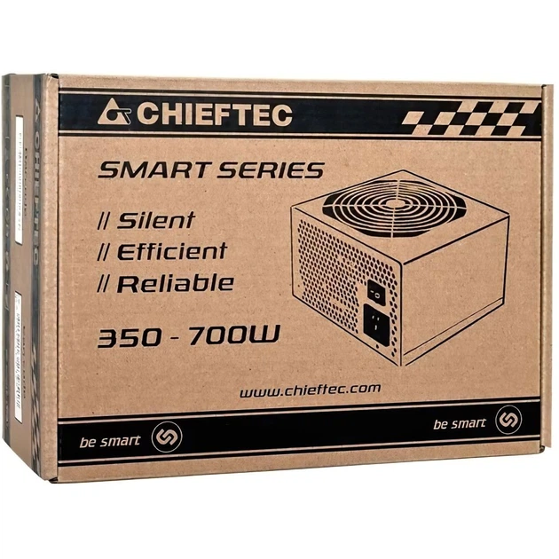 Блок живлення Chieftec 700W (GPS-700A8) - Фото 4 Блок живлення Chieftec 700W (GPS-700A8) - зображення 4