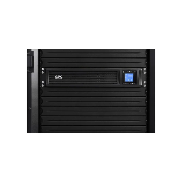 Источник бесперебойного питания APC Smart-UPS C 1000VA LCD RM 2U with SmartConnect (SMC1000I-2UC) - изображение 4