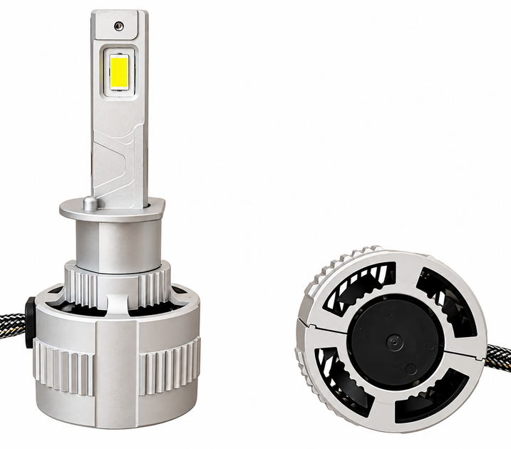 Светодиодная лампа H1 Cyclone Type-52 100Вт 9-60V (2 шт. комплект) - изображение 3